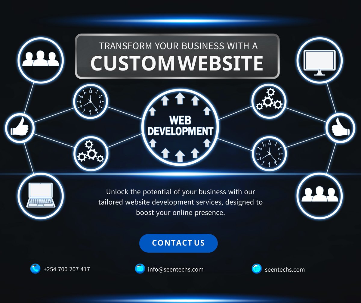 seentechs's tweet photo. Launch a website that works for you. Seen Technologies crafts sites combining design, performance, and functionality for maximum impact. #WebDevelopment #DigitalGrowth #WebDesign https://t.co/dYDvKyCPdP