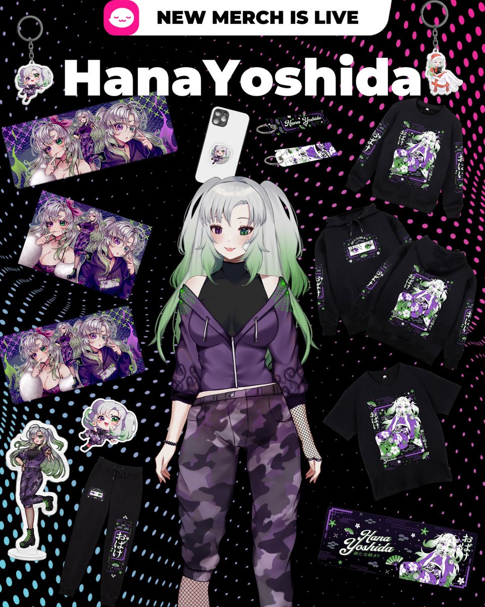 💜NEW YEAR, NEW BEGINNINGS💚

and… new merch!!!

New Years Hana Merch x <a href="/shopuwumarket/">UwU Market</a> 

we went ALL IN for this drop and i’m super excited to share it all with you! 🥰