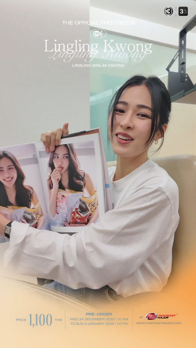 ดูเอาเถอะ รูปที่เลือกจะโชว์ 55555

#OfficialPhotobookLingling #Linglingkwong #หลิงหลิงคอง