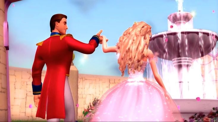 Barbiemovies3's tweet photo. Sugar Plum Princess and king Eric dance together https://t.co/8ByrE5piTh