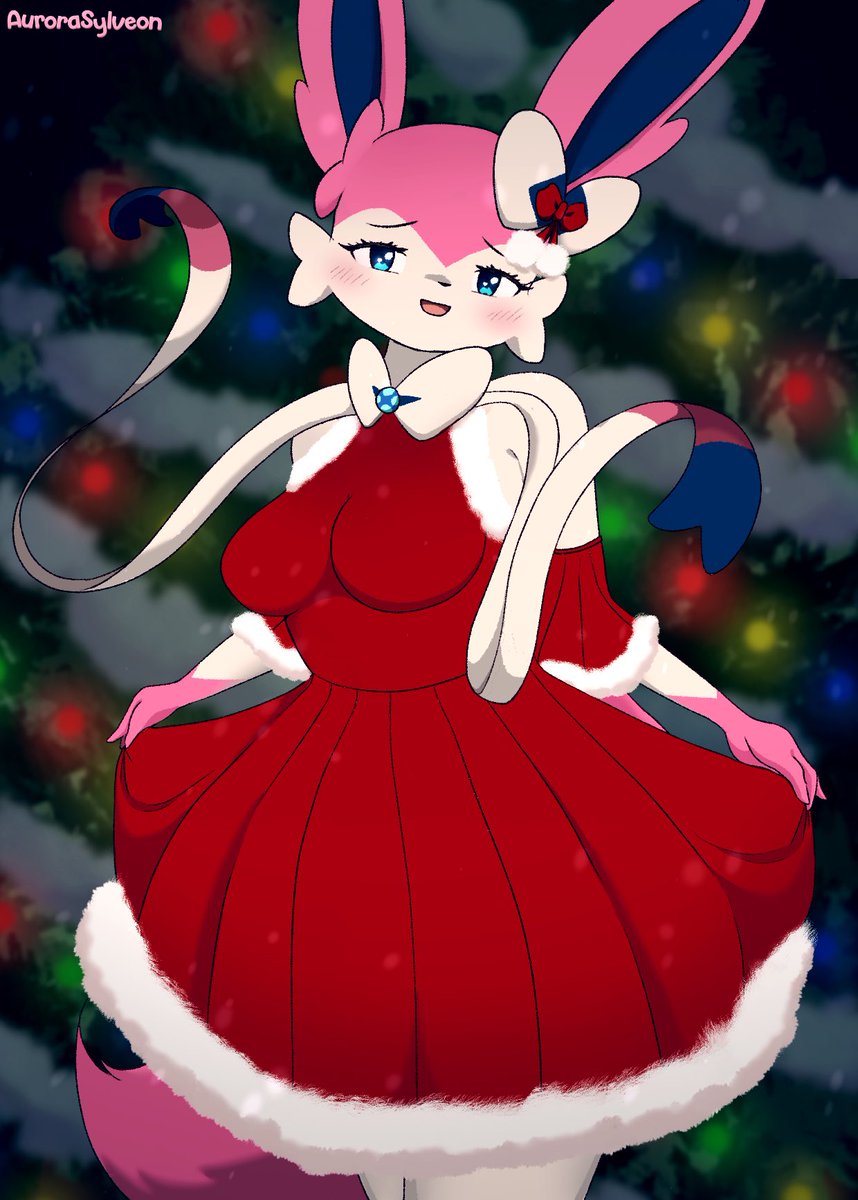 A very shy christmas sylv