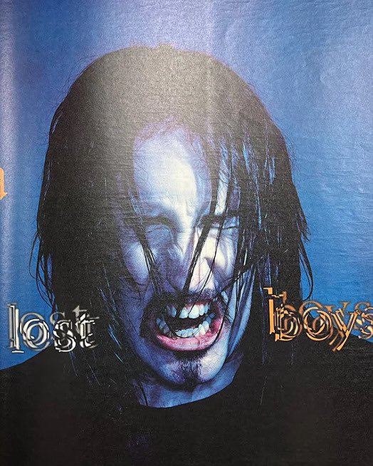 bab0oshk44's tweet image. David Lynch &amp;amp; Trent Reznor for Rolling Stone magazine, 1997