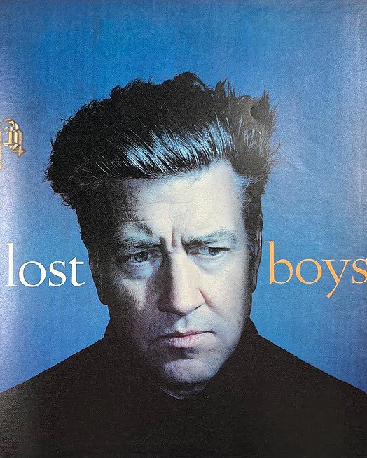 bab0oshk44's tweet image. David Lynch &amp;amp; Trent Reznor for Rolling Stone magazine, 1997