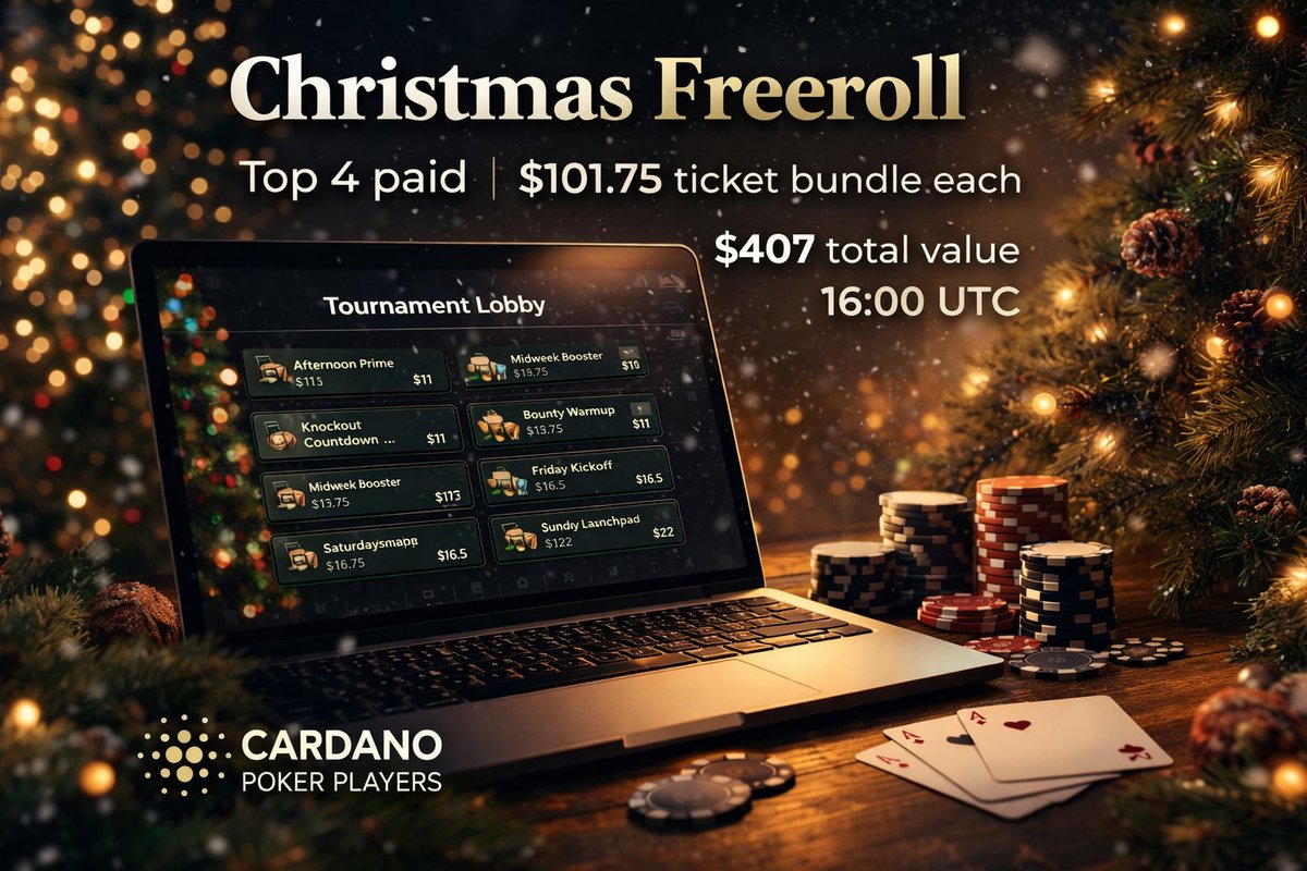 Cardano Poker Players (@ADAPokerPlayers) / Posts / X