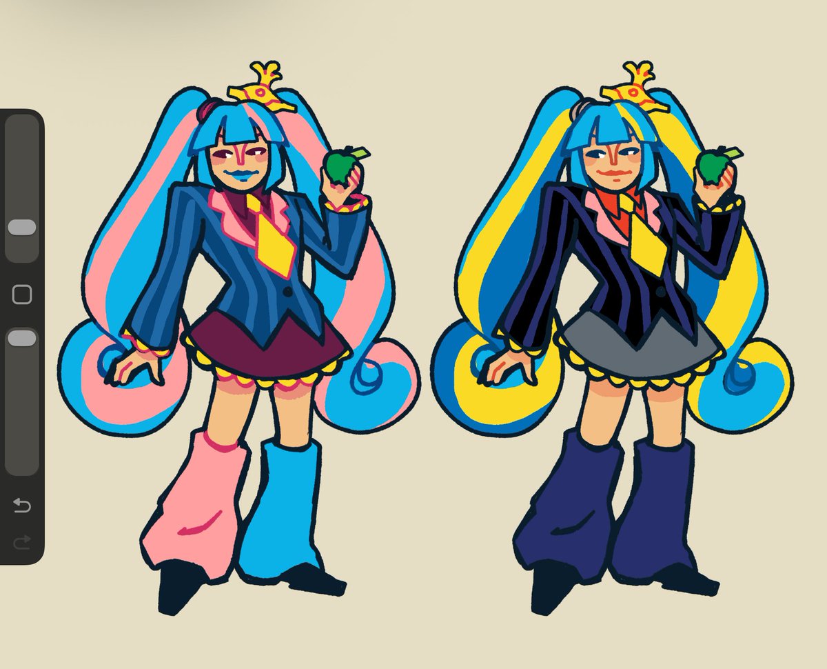 meggyeggos's tweet image. Yellow submarine Miku…