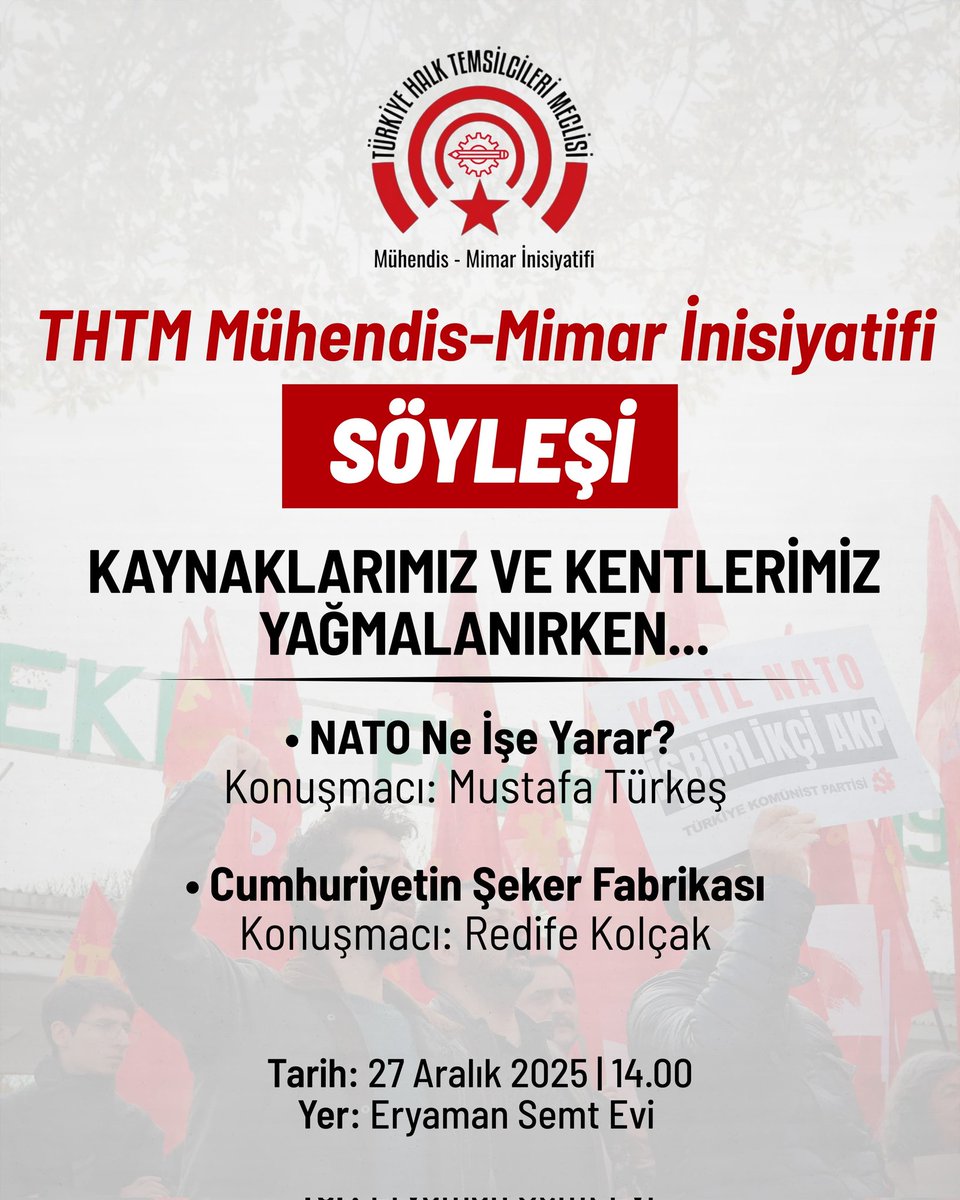 THTM Ankara Mühendis-Mimar İnisiyatifi tweet media
