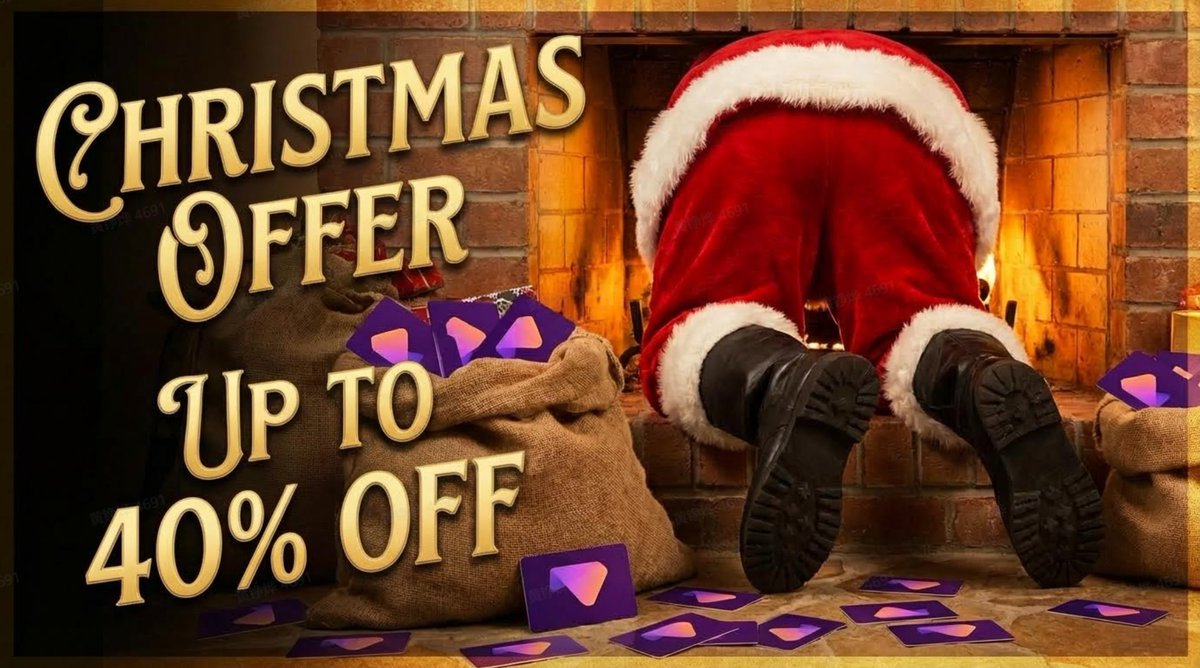 Christmas offer banner