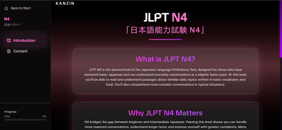 gauravnickk777's tweet image. Early released Kanzin 🚀
Would love to get your reviews &amp;amp; feedback 🙌
It’s a Japanese learning app 🇯🇵 and can be used for JLPT prep as well (ik its not that much good but still )...
Live here 👉 kanzin.vercel.app

#Kanzin #JapaneseLearning #JLPT #BuildInPublic #IndieDev