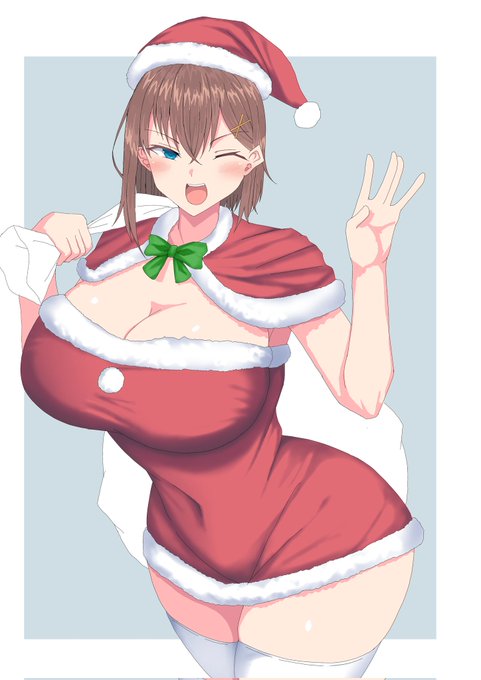 クリスマスフレアちゃん描きてぇなぁ🎄 