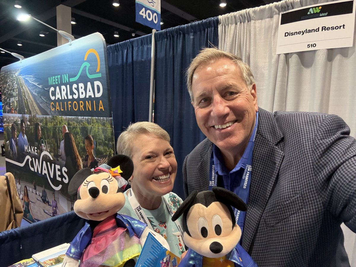 Always happy to meet enthusiastic, effective salespeople who really put in the work to draw #eventprofs to their booth &amp; have real conversations with them. Here's Laura Fitzgerald representing <a href="/WaltDisneyCo/">The Walt Disney Company</a> <a href="/Disney/">Disney</a> at last week's <a href="/assoc_west/">Associations West</a> Seasonal Spectacular in Sacramento.