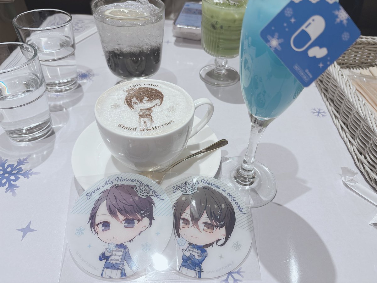 コースターきた- ̗̀ 🦌🎁🎄
#colycafe 
#スタマイ