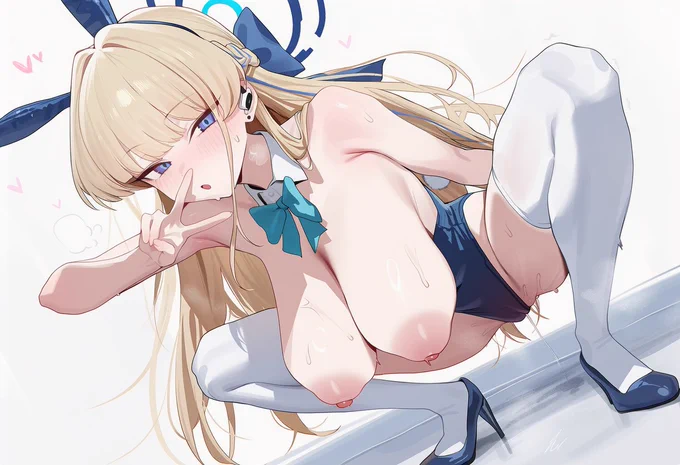 この長乳ウェーブについてこれない奴は置いていく────ついて来れる奴だけついてこい イブはブルアカ長乳部 ぜろぽんず