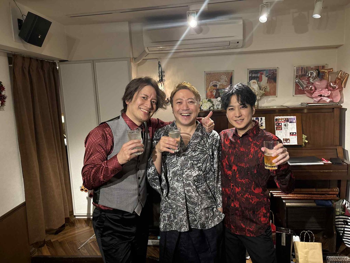 尺八三重奏LIVE at 阿佐ヶ谷スタッカート！ いい緊張感のなかで演奏