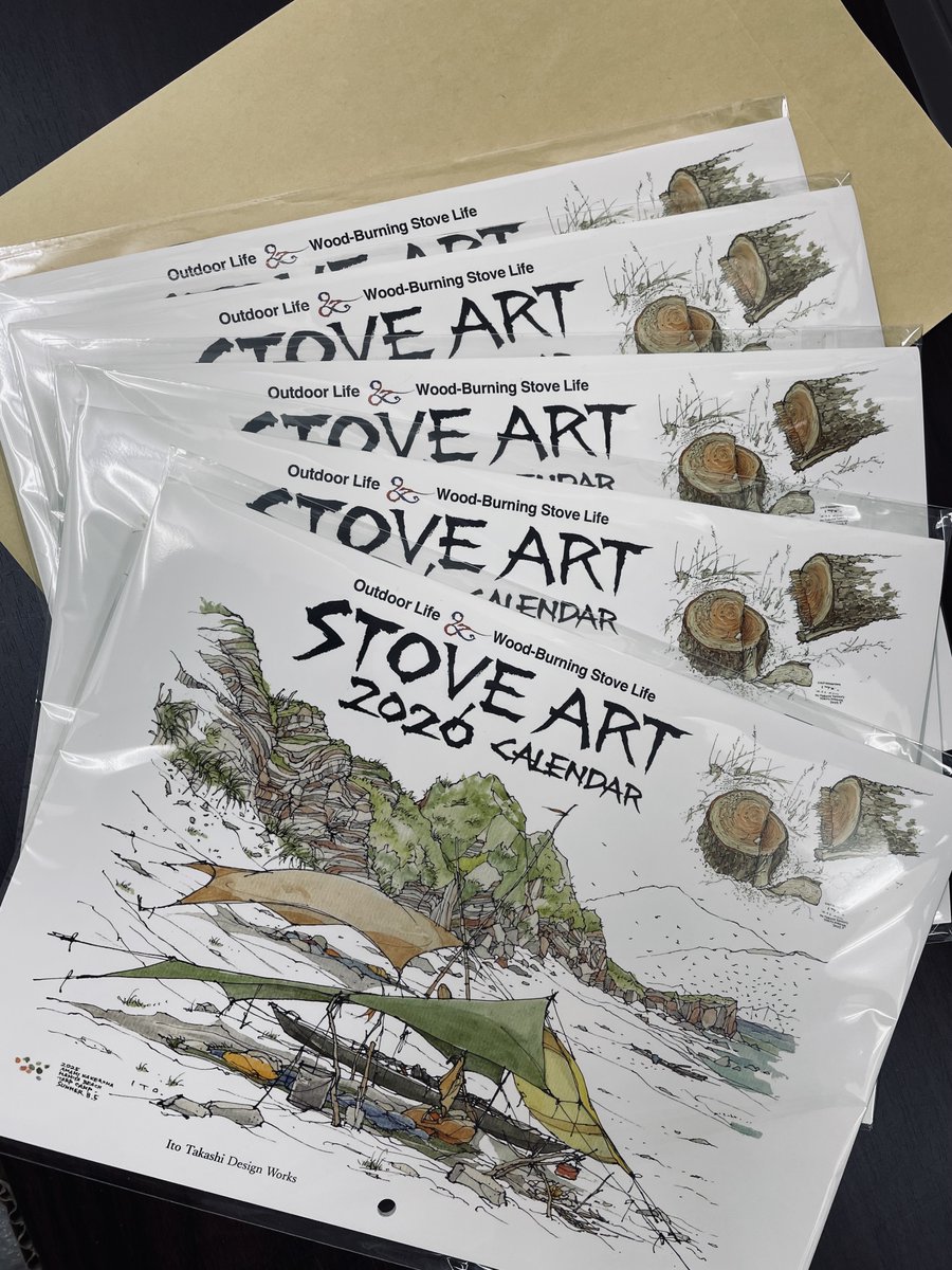 「伊東孝志 × ストーブアート カレンダー2026」プレゼント企画に、たくさんのご応募をいただきありがとうございました。

厳正なる抽選の結果、ご当選となりました5名様へ本日発送いたします！

※当選者の発表は、商品発送をもって代えさせていただきます。