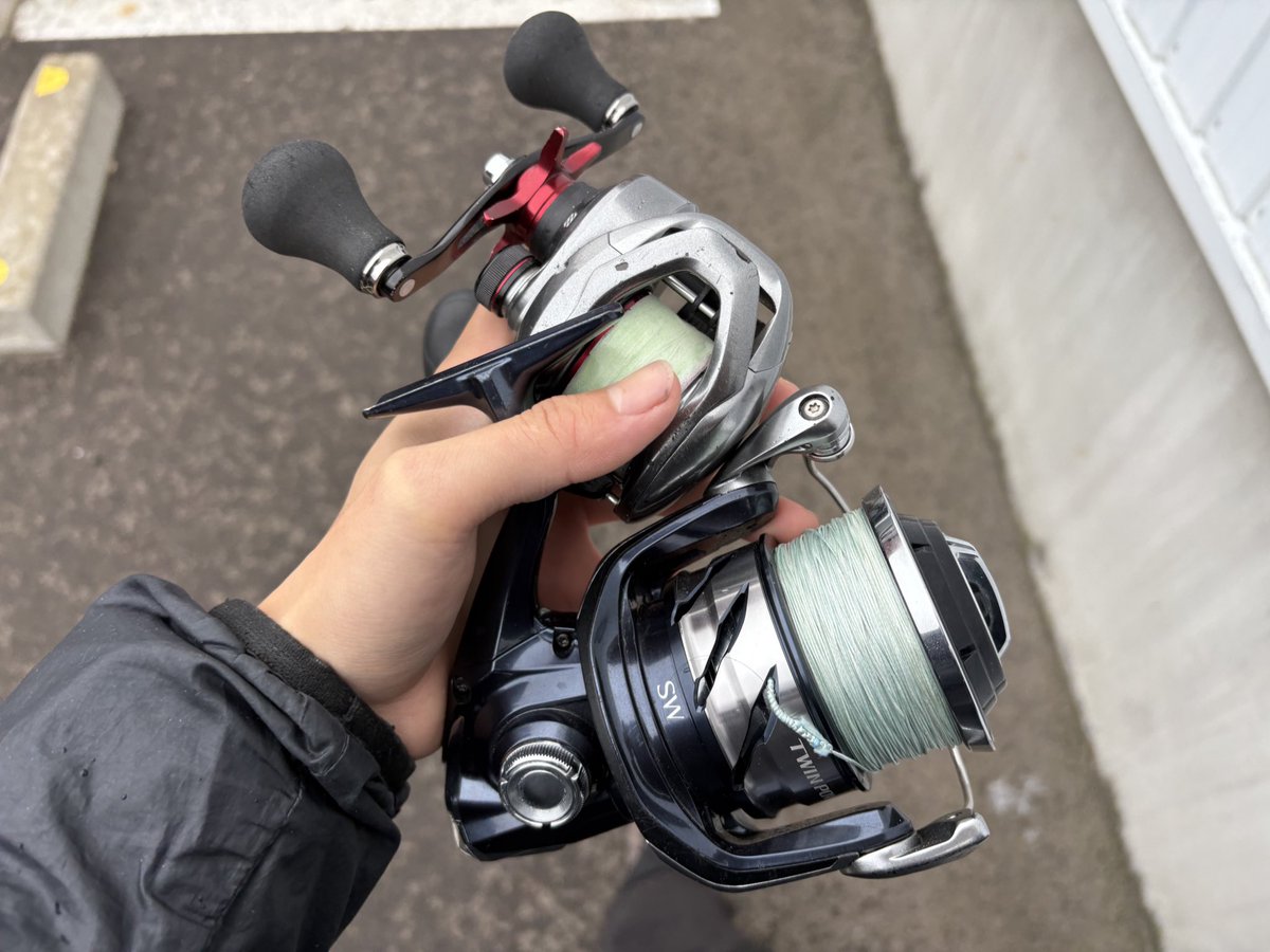 daisukefish's tweet image. 店員ドン引きのぶっ壊れ
リールは消耗品だと学んだ2025年でした