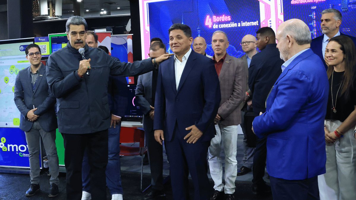 JesusTv476272's tweet image. El presidente Nicolás Maduro informó que el Motor Telecomunicaciones en Venezuela superó un crecimiento del 7% en 2025. Este avance refleja una importante expansión y fortalecimiento del sector, consolidando el desarrollo tecnológico y la conectividad en todo el país.

#Motor