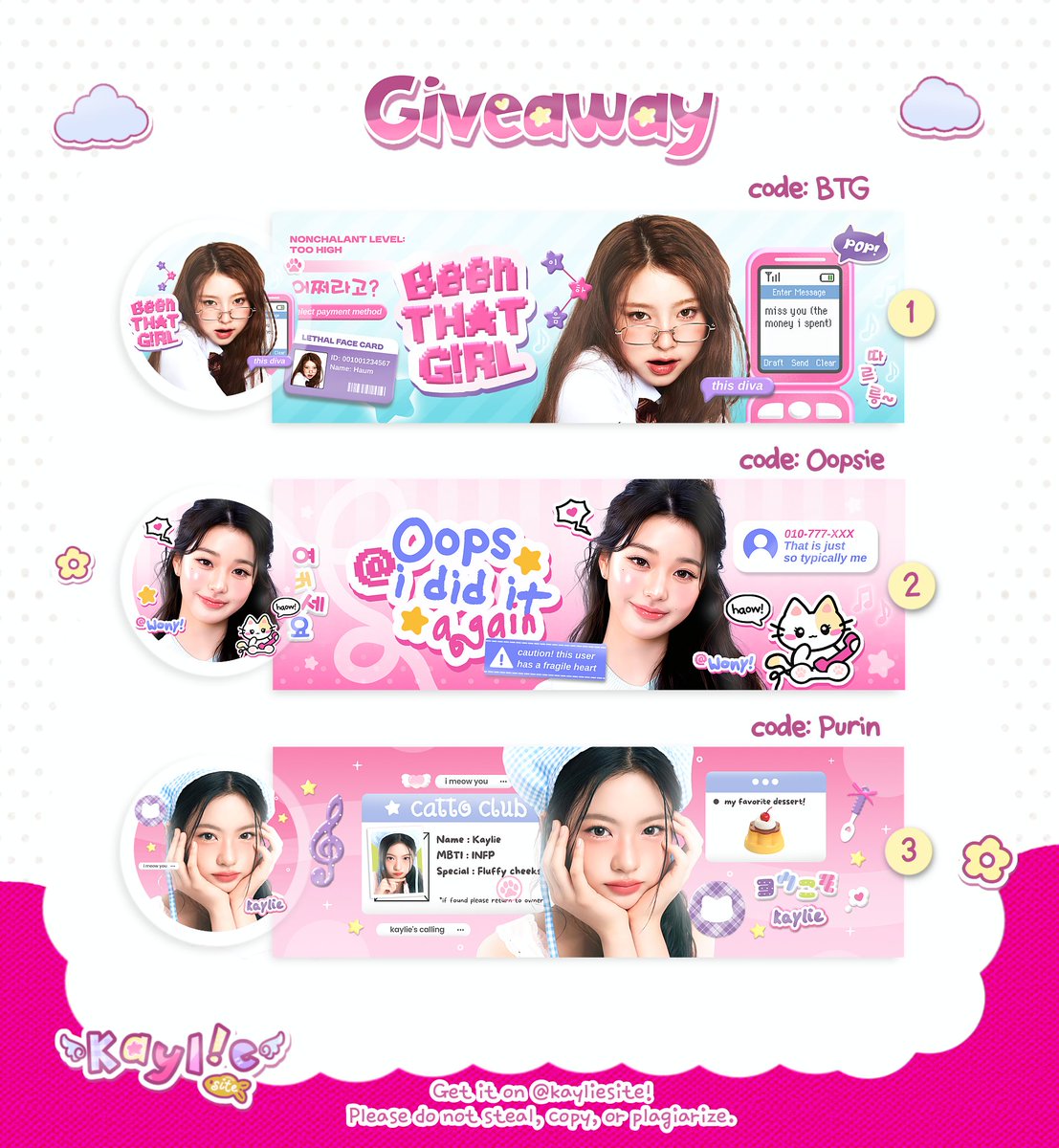kayliesite's tweet image. Ada layout by req gratis untuk 3 katalog cantik ini di my pinned! Yuk ikutan yorobun sekalian bantu repost kalau boleh iaa, thank u soo muchie &amp;lt;33 #zonauang
