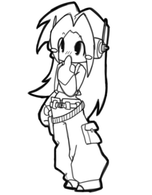 mydarlingsorrow's tweet image. curly brace cave story