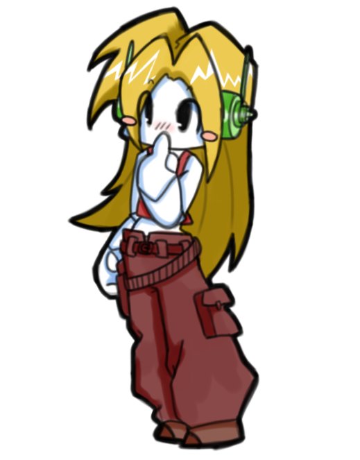 mydarlingsorrow's tweet image. curly brace cave story