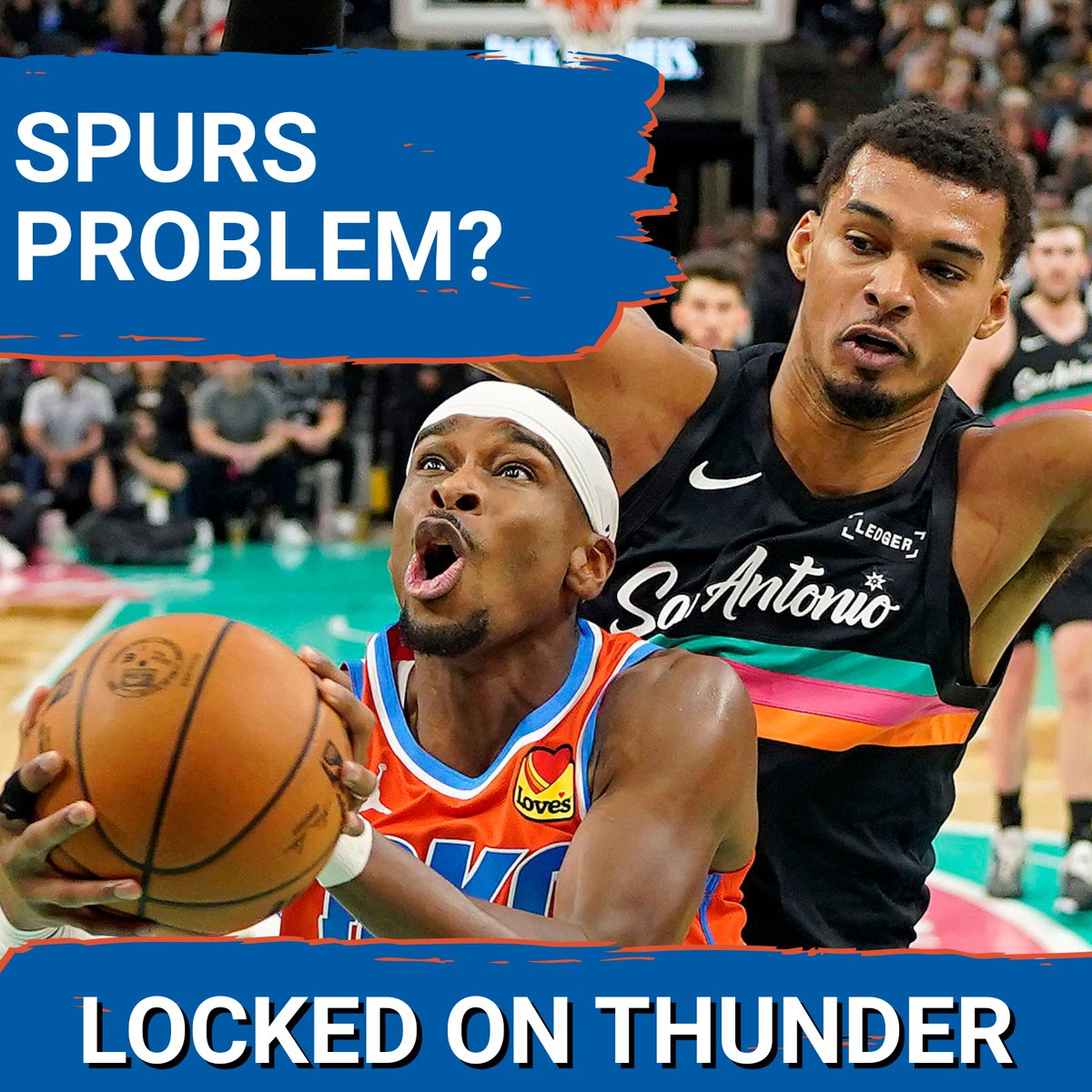 Rylan_Stiles's tweet image. New Locked on #Thunder Podcast: 
🏀 OKC outplayed by Spurs Again
🏀 SGA was great, Lu did his job, not much else
🏀 Why the Spurs are built to be a lasting contender
🏀 Chet has to step up 
🏀 JDub's complicated game 
#ThunderUp #FirstListen: 
linktr.ee/LockedOnThunder