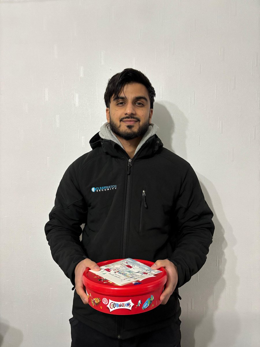 ClearWatch's tweet photo. This week we went out to thank our officers in person one site, one conversation at a time.

A small box of Celebrations, but a genuine thank you to those working through the holidays.

It’s not about the chocolates. It’s about being seen.

#TeamAppreciation https://t.co/QyyM6xlA1K