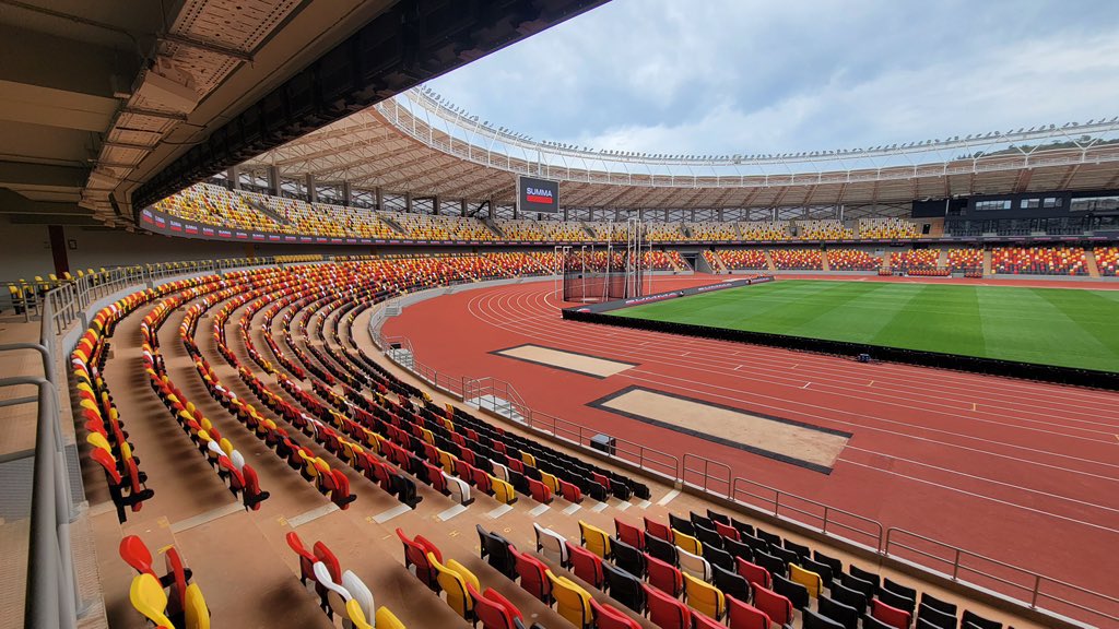 Happening today!
The long awaited official opening of <a href="/HoimaStadium/">Hoima City Stadium</a> is here with <a href="/KagutaMuseveni/">Yoweri K Museveni</a> as Guest of Honor.