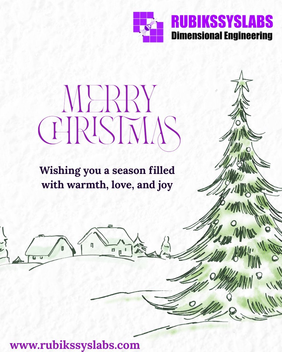 Rubikssyslabs's tweet photo. 🎄 Wishing you a Merry Christmas filled with love, laughter, and endless joy! May your holidays sparkle with happiness. ✨

#MerryChristmas #HappyHolidays #FestiveSeason #ChristmasJoy #HolidayCheer https://t.co/9RdJZ2QI3p