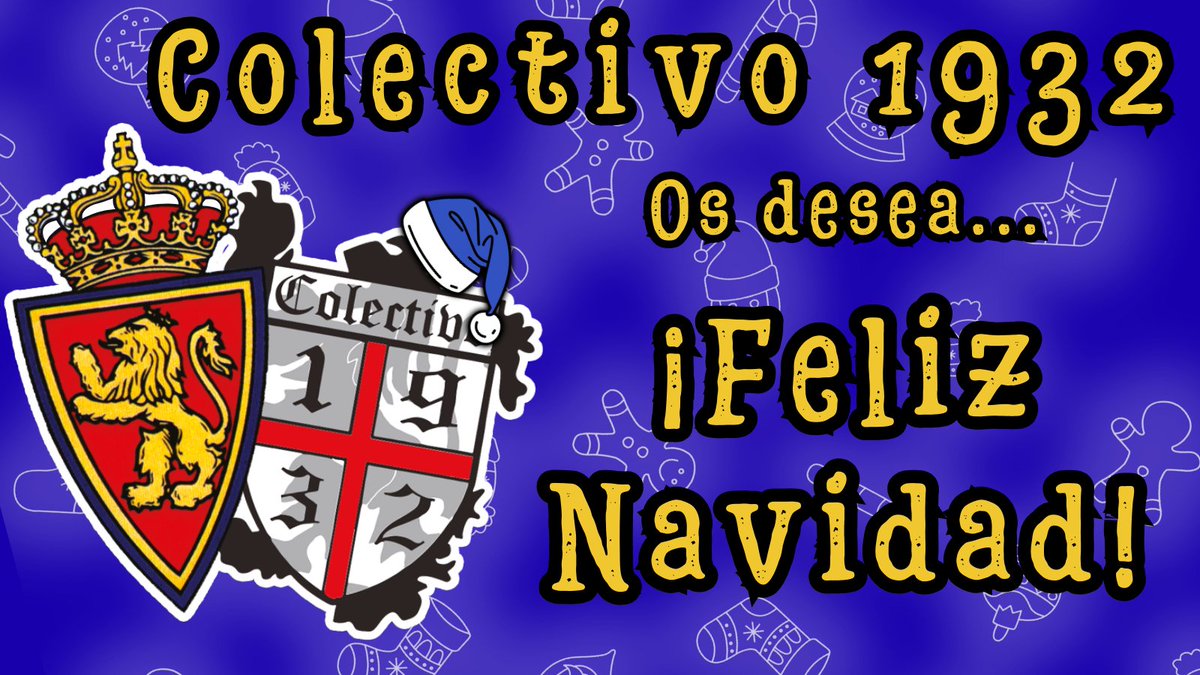 Feliz Navidad, zaragocistas.
¡AÚPA ZARAGOZA!
🤍💙🎄💙🤍