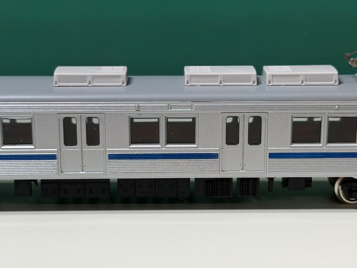東急電鉄8500系(8637編成・青帯）10両編成セット サンプルが到着しま