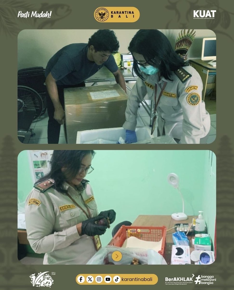 Refleksikan Tahun 2025 : Ekspor Karantina Bali Capai 4,7 Triliun

Pada tahun 2025 dalam jangka waktu Januari hingga November, Karantina Bali telah mensertifikasi kegiatan ekspor sebanyak 37.350 sertifikat dengan nilai ekspor 4,7 triliun rupiah.

#barantin 
#karantinabali