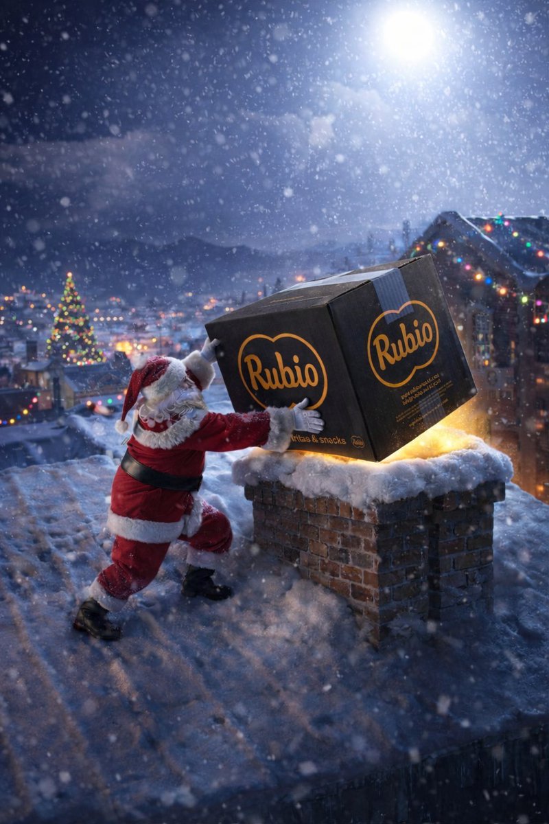 🎅❄️ Checklist de Papá Noel esta noche:
✔️ Trineo listo
✔️ Chimeneas localizadas
✔️ Regalos repartidos
✔️ Cajas importantes… entregadas 😏
Algunas sorpresas no llevan lazo,
pero sí mucho sabor y ganas de compartir.
💛🥔 Esta Navidad, Papá Noel también apuesta por lo de siempre.