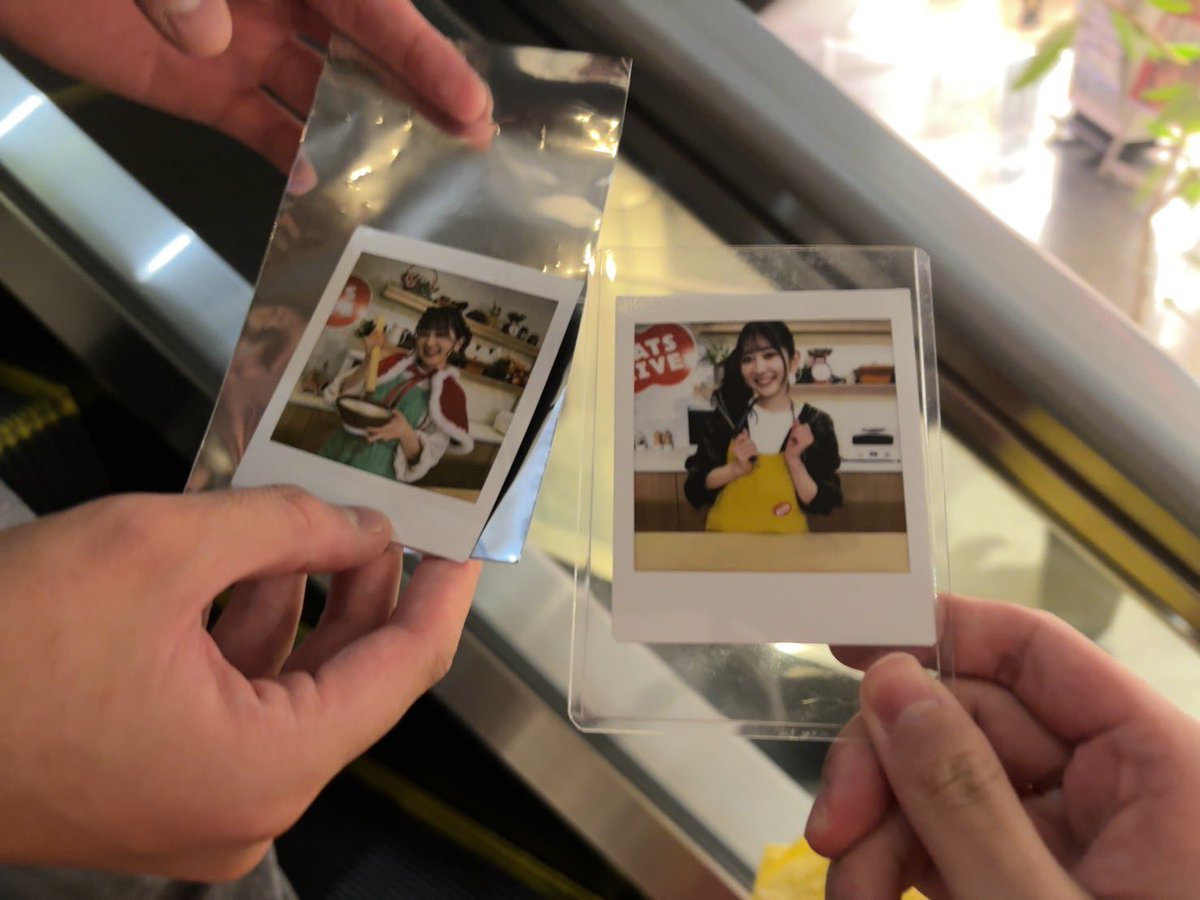 薮島朱音 NATSLIVE ピリッとやぶちゃん飯 チェキ ピリッとやぶちゃん飯