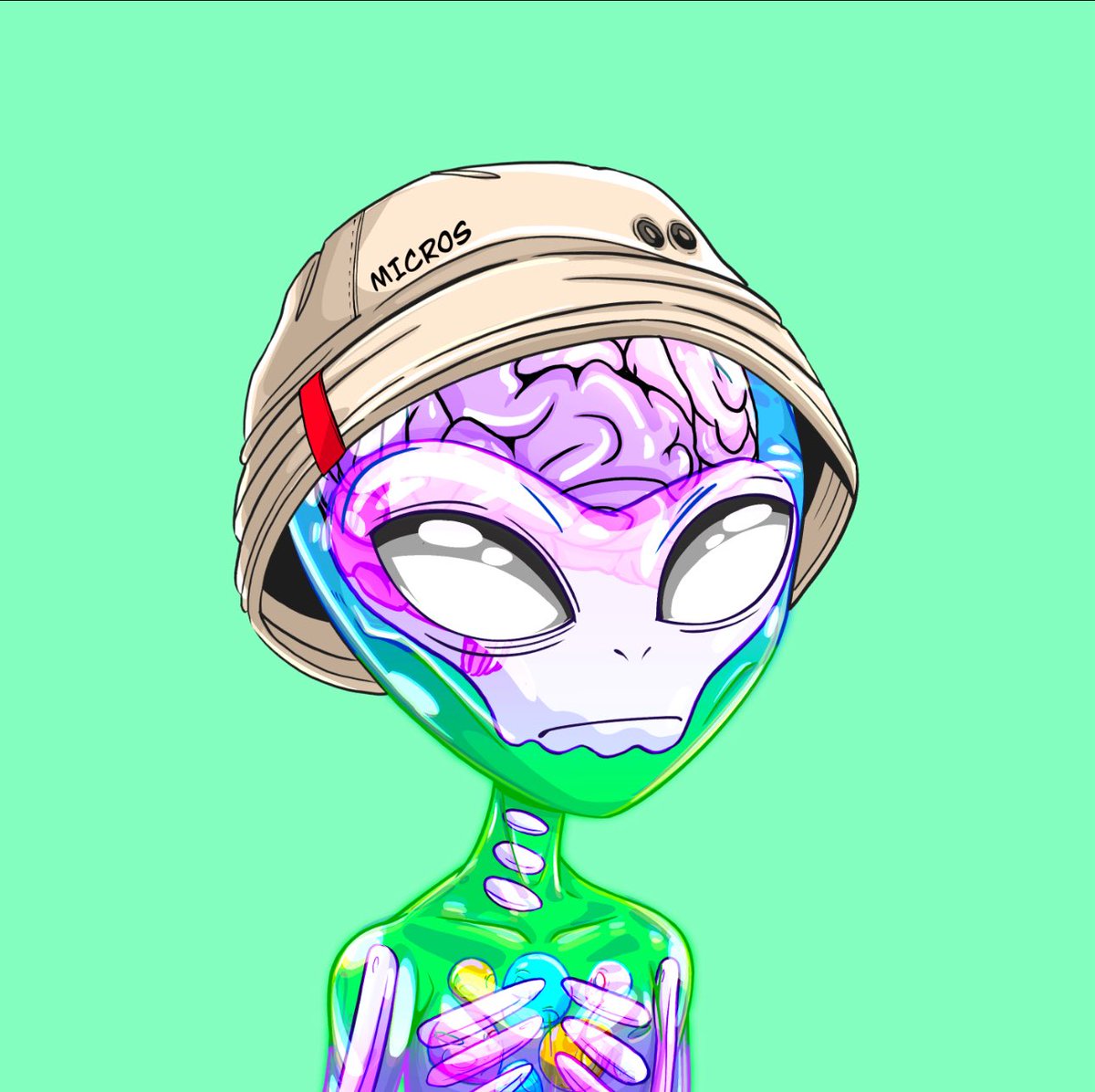 dak_daze's tweet image. Minted a few Micros todaze 👽 
Thanks for everything @NftswithDiz 🚀