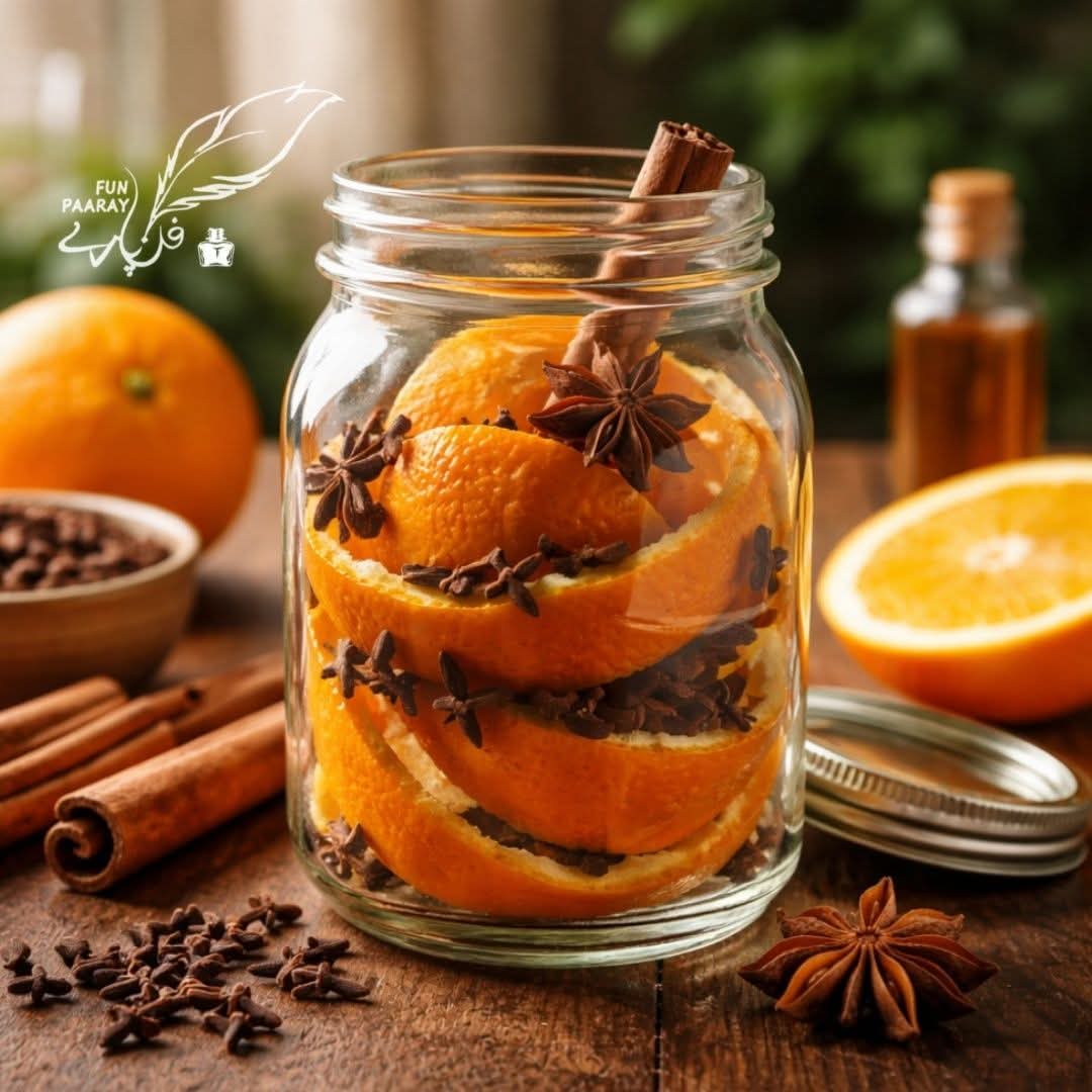 irumrae's tweet image. تحقیق سے ثابت، گھر کی فضا کو بدل دینے والا ایک آزمودہ نسخہ

ماہرینِ ماحول اور قدرتی خوشبوؤں سے متعلق تحقیق کرنے والوں کا ماننا ہے کہ چند سادہ قدرتی اشیاء، جیسے سنگترے کے چھلکے اور لونگ، نہ صرف خوشبو کا قدرتی ذریعہ ہیں بلکہ یہ فضا کو تازہ، صاف اور مثبت بنانے میں بھی حیرت انگیز طور…