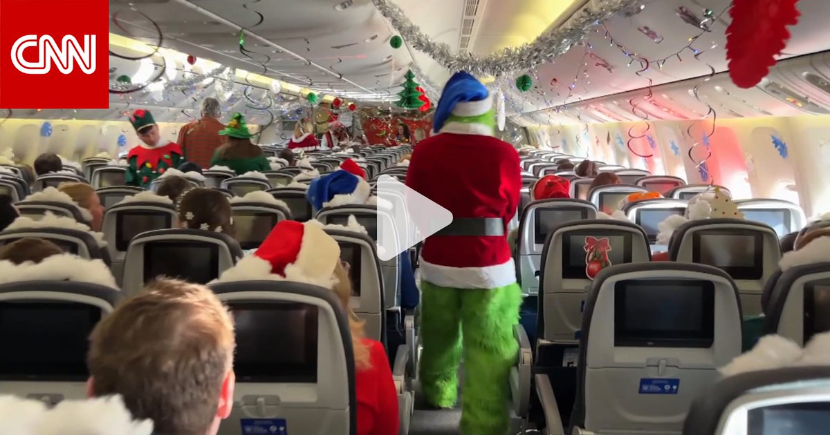 أطفال على متن رحلة طيران سحرية لرؤية سانتا.. تنطلق مرة كل عام من دنفر إلى القطب الشمالي 