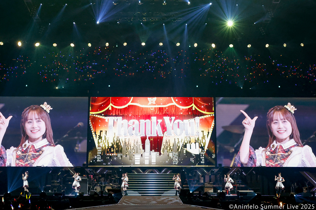 anisama's tweet image. 🟨🟨🟨アニサマ2025
📺BS11・U-NEXTにて放送＆配信中✨

🟦DAY2
♪Thank You!／アイドルマスター ミリオンライブ！ ミリオンスターズ
ゲーム『アイドルマスター ミリオンライブ！』テーマソング

#アニサマ #BS11 #UNEXT