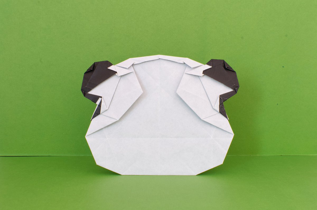 Panda (Face) v1

Folded from one uncut square.

#origami