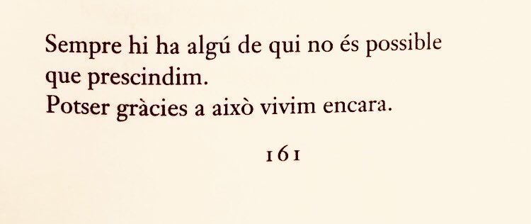 Joan Vinyoli, Tot és ara i res.