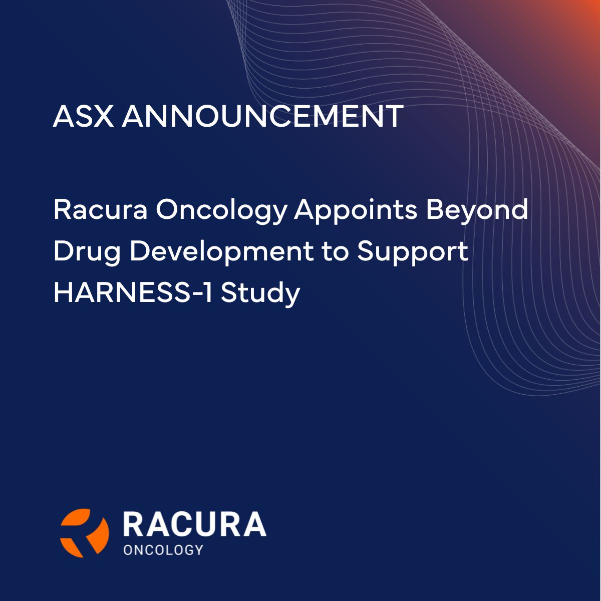 Racura Oncology tweet media