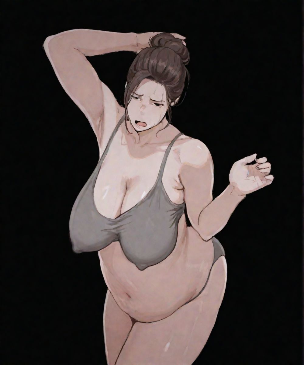 描き込みが多いと情報量が多すぎて目が留まってしまって絵が動かないのかもしれない。
主線は太目の方が読み手にゆだねる余白があるのでらしく少年漫画には主線太目がいいらしい。
絵柄研究中にいいおばさんが出てしまった。
この人に頑張ってもらおうか… 