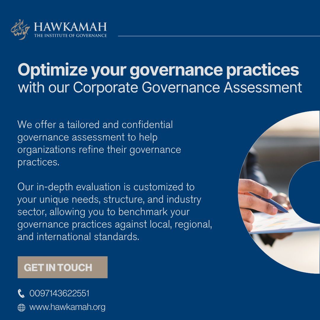 Is your governance framework working as efficiently as it could? Our tailored and confidential Corporate Governance Assessment helps you identify strengths, uncover areas for improvement, and ensure alignment with global best practices. 

Contact us today to get started