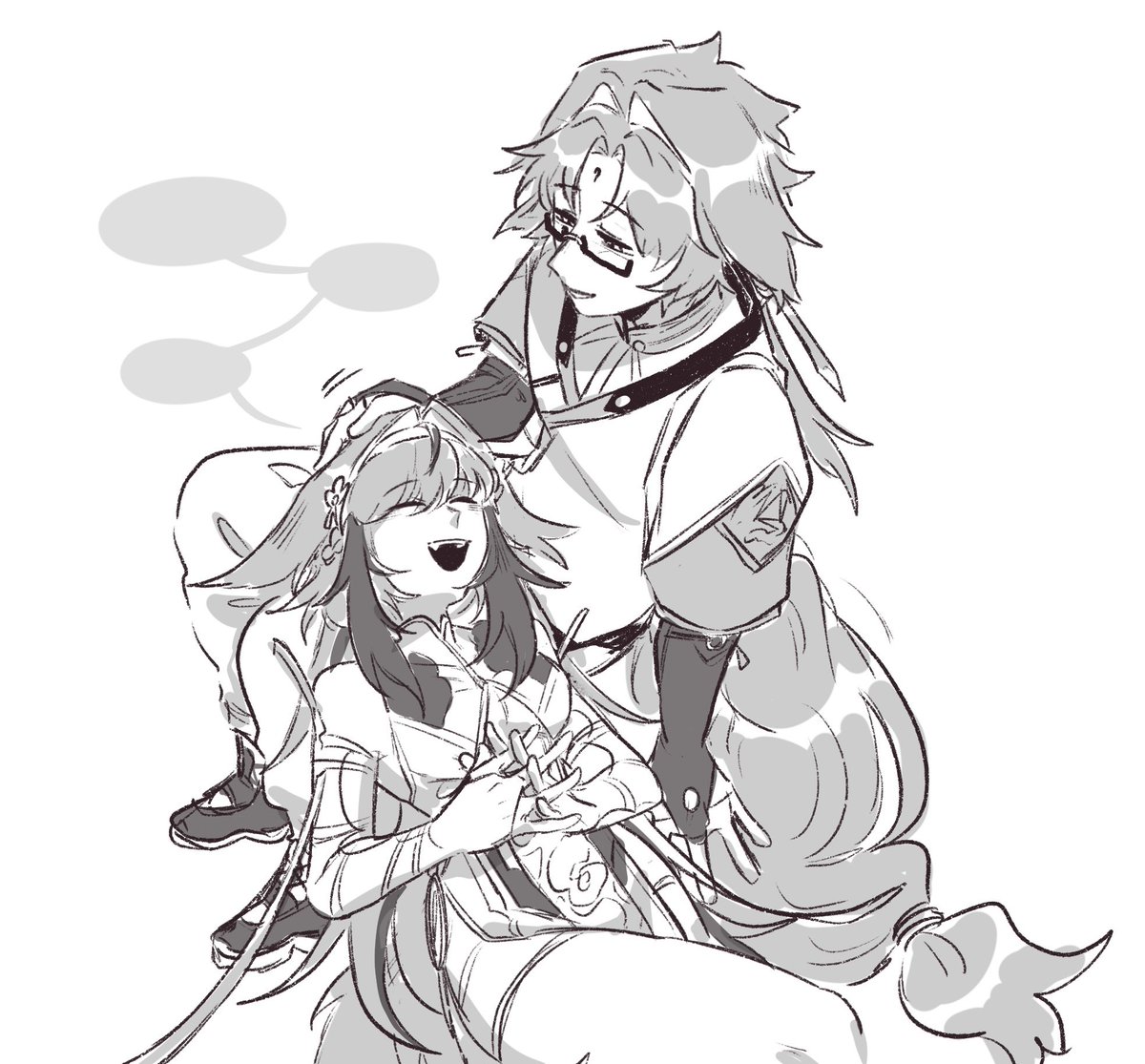 Tofuisstillsad's tweet image. ‘Brother, do you remember the song mom used to sing to us when we were little?’