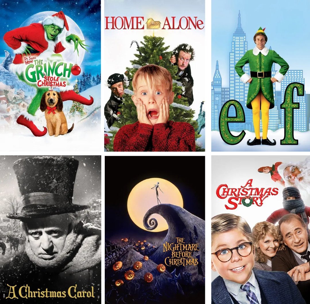 HorrorCarnival's tweet image. Do you have a favorite Christmas film from these six?
