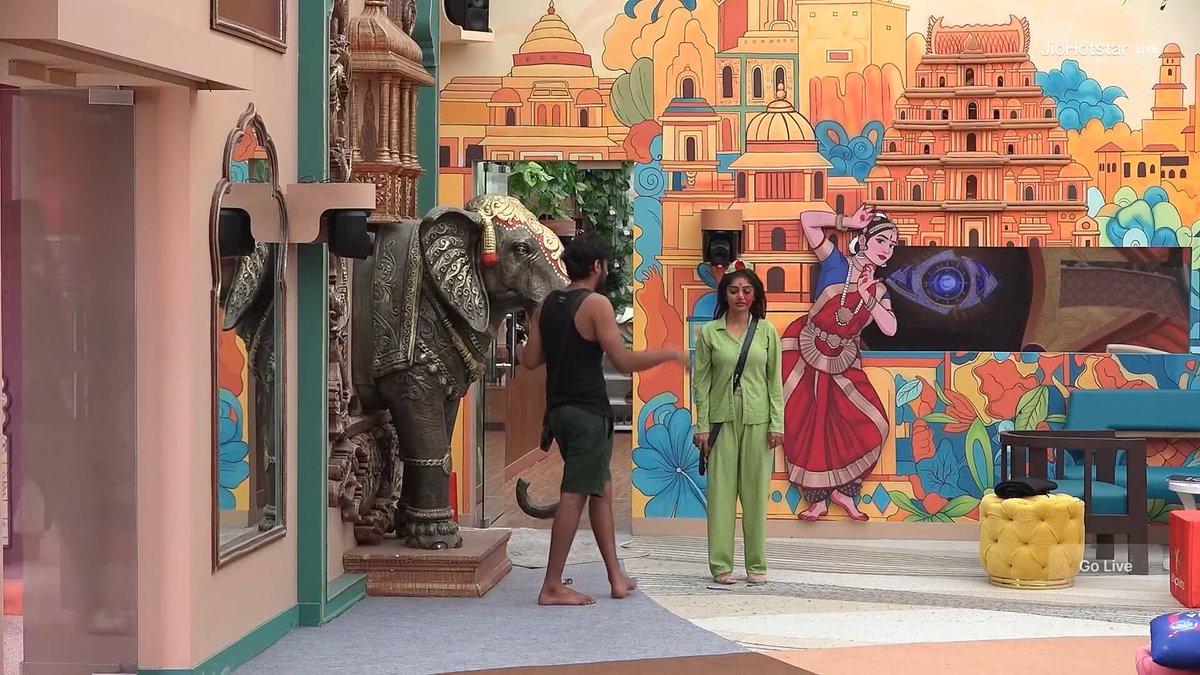 dhruva75_'s tweet image. Gilli🥹 Idake ista agodu neenu
What an understanding friend he is🧿

#BBK12