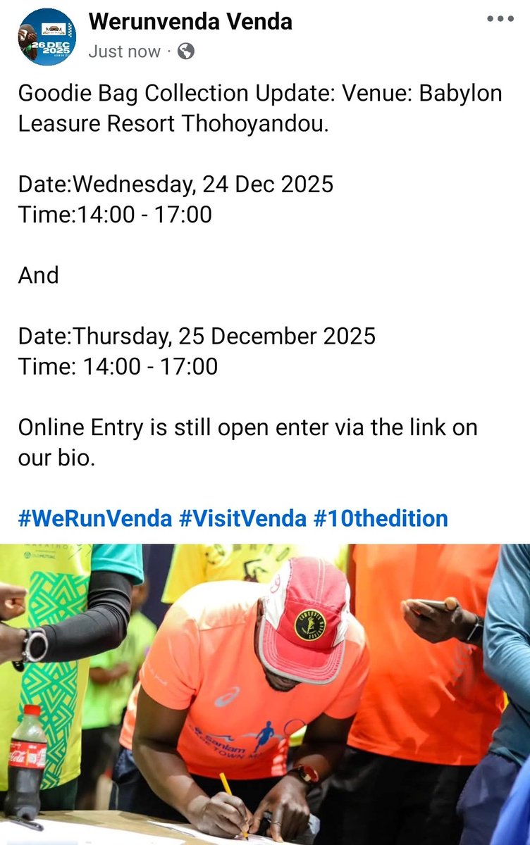 We Run Venda tweet media