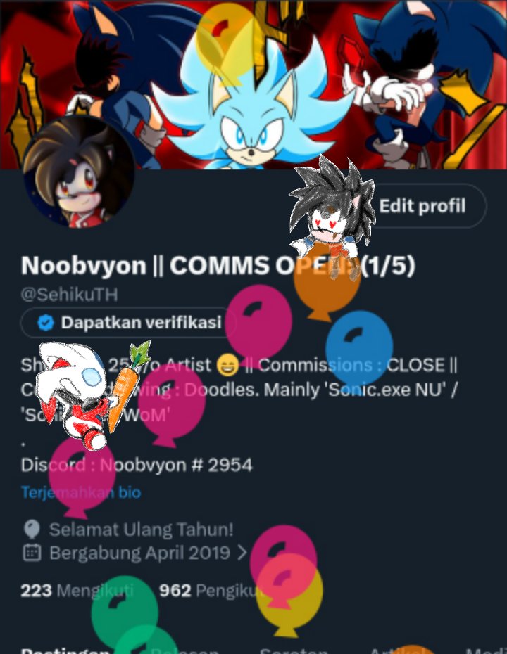 MY BIRTHDAY! MY BIRTHDAY! IT'S MY BIRTHDAY TODAY! 🥳