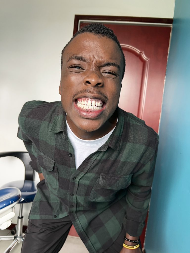 Ishmaelthehost's tweet image. Good morning from Dr. Marion &amp;amp; I.

Dr. Marion cleaned my ga teeth and now I will be smiling all the time.😂😂