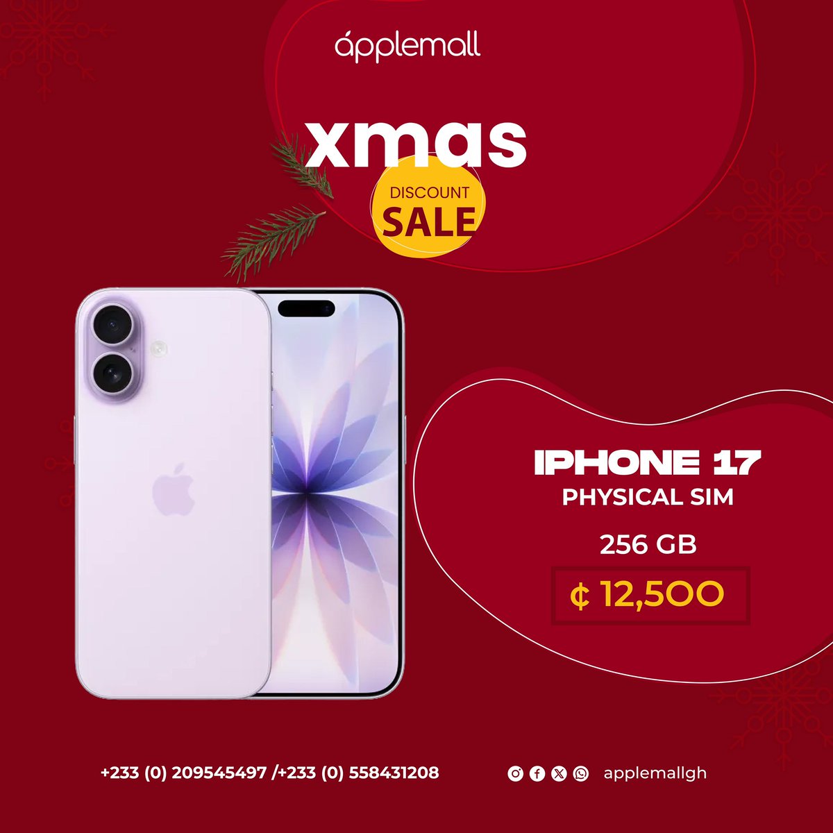 Christmas Sales still ongoing 🎄

📍Opposite Nima Shell 

☎️: 020 954 5497 | 055 843 1208