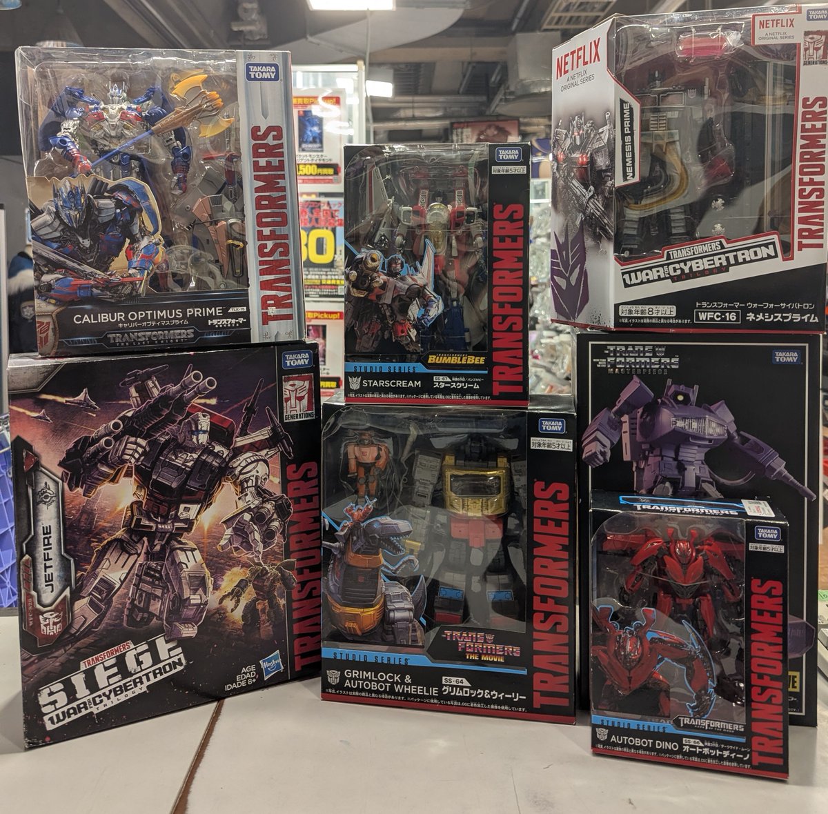 未開封のトランスフォーマー色々入荷しました！ 順次通販アップ&店頭