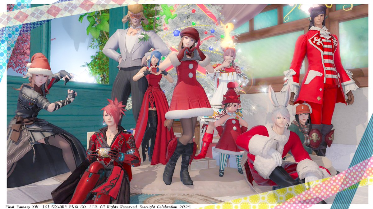 fcblackshadow's tweet image. 🎄FCクリスマスイベ🎄
昨日、新しく入られたノエさん主催のクリスマスイベントが行われましたー。
プレゼント交換会&amp;amp;撮影会楽しかったです♪
#FF14FC_BK